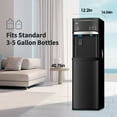 thumbnail image 5 of IKT Bottom Loading Water Dispenser with Ice Maker, for 5 Gallon,Safety Features, 3 Temperature,22lbs Within 24hrs, Empty Bottle Indicator, Black, 5 of 12