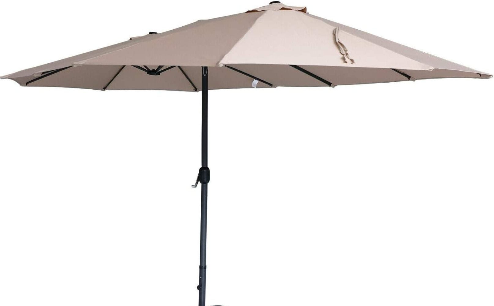 JayDAYon 15Ft Patio Umbrella Sun Shade Hanging Offset Market Crank