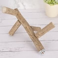 thumbnail image 3 of Pet  Toy,  Wood Stand, Practical  for Entertainment Stand Play Exercise, 3 of 8