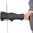 thumbnail image 5 of CHAO (Negro) Protector de brazo de tiro con arco, protector de tiro con arco ajustable con protector de dedo, protector de brazo de cuero para arco recurvo de arco compuesto, 5 of 5