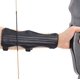 thumbnail image 5 of CHAO (Negro) Protector de brazo de tiro con arco, protector de tiro con arco ajustable con protector de dedo, protector de brazo de cuero para arco recurvo de arco compuesto, 5 of 5