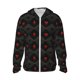 thumbnail image 1 of Fotbe Red Poker Chaqueta con Protección Solar UPF 50+ para Hombre y Mujer, Camisa con Capucha y Bolsillos-Small, 1 of 7