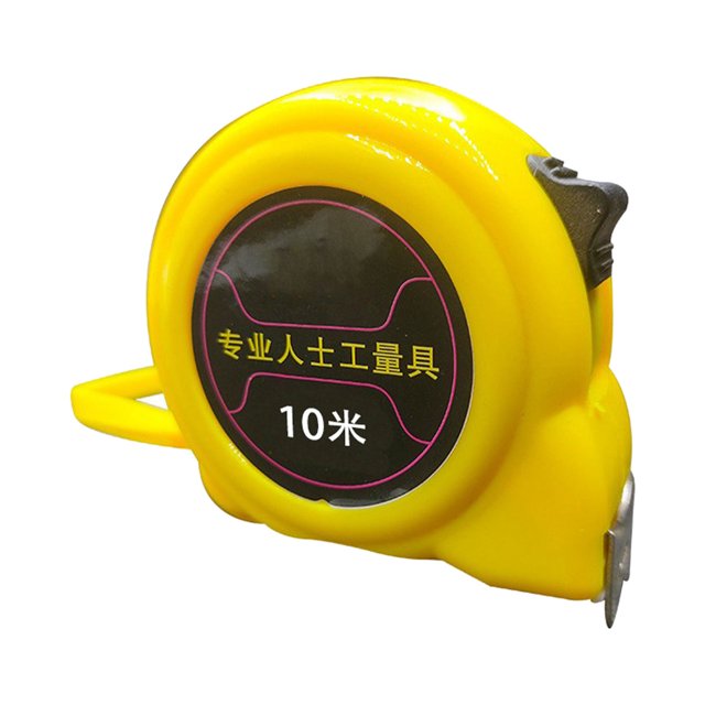 Cinta métrica resistente a caídas, escala precisa, cinta métrica de frenado seguro portátil para carpintería, 10m, 25mm