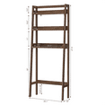 thumbnail image 3 of STAROUS 3-Shelf Bathroom Organizer Over The Toilet, Bathroom Spacesaver (Wood Grain), 3 of 4