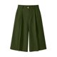 thumbnail image 5 of Neewe Bermuda Shorts for Women Summer Dressy Casual Elastic High Waisted Button Wide Leg Knee Length Shorts with Pockets, 5 of 7