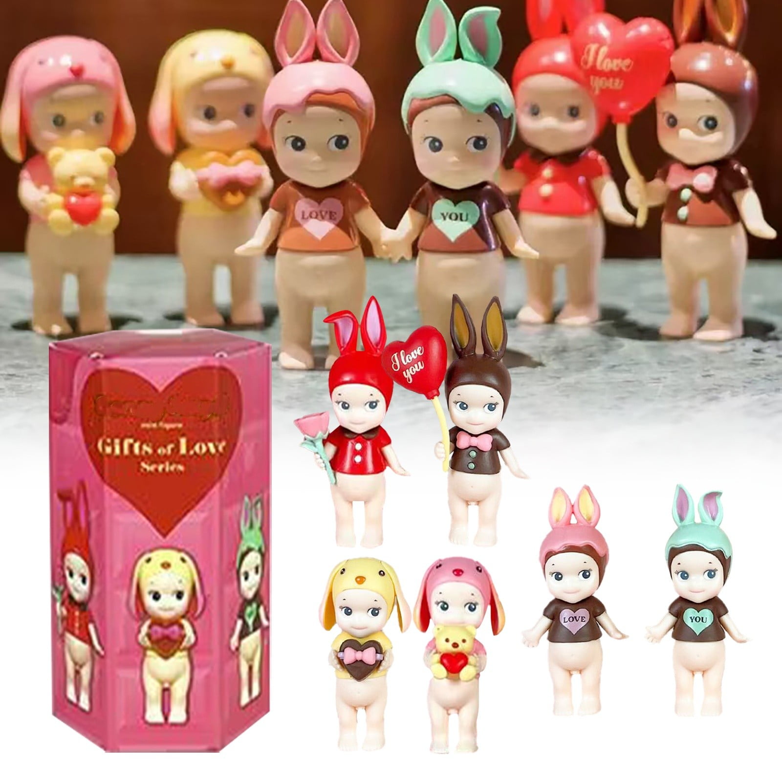 Sonny Angel Gifts or Love Series 1 Pc Blind Box He May Bring You