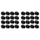 thumbnail image 1 of 32 Tapones de Seguridad para Casquillos de Luz, Tapas de Extremo de Cubierta de Casquillo de Bombilla E26, Tapas Protectoras para Casquillos de Luz para Luces de Cadena, 1 of 6