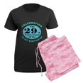 thumbnail image 5 of CafePress - 50Th Birthday Humor Women's Dark Pajamas - Women's Short Sleeve Print T-Shirt and Pants Dark Cotton Pajama Set, 5 of 7