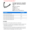 thumbnail image 2 of Front Upper Control Arm - Compatible with 2000 - 2006 Chevy Suburban 1500 2001 2002 2003 2004 2005, 2 of 2
