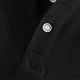 thumbnail image 4 of Blusa y camisa de manga corta con cuello vuelto para hombre, uniforme de moda informal con solapa y botones, top de poliéster de manga corta para hombre, 4 of 9