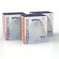 thumbnail image 5 of happimess 8-Gallon (30L) Drawstring Unscented Trash Can Liner, Clear (60-Count, 3-Packs of 20 Liners), HPM3000A-CLEAR, 5 of 8