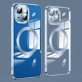 thumbnail image 1 of Pour Iphone 14 Plus Étui-Avoir Différentes Couleurs-Protecteur d'Objectif Magsafe Électroplaqué, 1 of 5