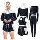 thumbnail image 1 of ICHUANYI Liquidación 5PCS Conjunto de Ropa de Yoga Conjunto Chándal Correr Gimnasio Ropa de Fitness de Invierno para Mujer ICHUANYI WER202308252430, 1 of 8