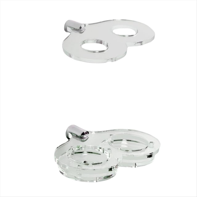 Soporte Universal de Acrílico para Sables de Luz, Soporte de Pared para Sables de Luz, Color Transparente