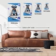 thumbnail image 5 of Happy Father's Day Best Schnauzer Cool Dad Ever Vertical Matte Canvas Poster Miniature Schnauzer Dog Lover Wall Art Home Decor - 12007, 5 of 5