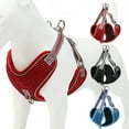 thumbnail image 1 of Flmtop Adjustable Medium Large Dog Harness Leash Reflective Reinforced Chest Strap, 1 of 7