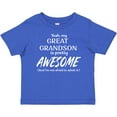 thumbnail image 3 of Inktastic Yeah My Great Grandson is Pretty Awesome Boys or Girls Baby T-Shirt, 3 of 5