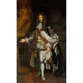 thumbnail image 2 of Workshop of Sir Peter Lely 16x24 Black Ornate Framed Double Matted Museum Art Print Titled: Portrait&nbsp;Of James II (1633-1701), when Duke of York, 2 of 5
