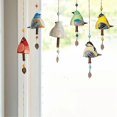 thumbnail image 5 of Pigeon Birdsong bell hanging, resin handicraft wind chime, 5 of 5