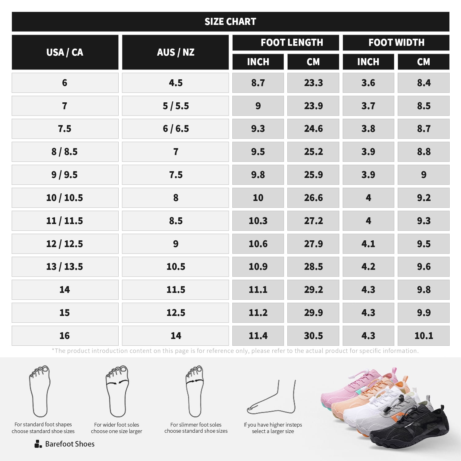 HOYUFEI Hike Barefoot Shoes for Women, Womens Water Shoes, Hiking Healthy Footwear - Wide Toe Box Non-Slip Outdoor Sports Zero Drop Shoes