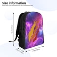 thumbnail image 4 of Prestonplayz Backpack 3D Print Lightweight Bookbag Casual Sport Daypack Travel Bag Laptop, 4 of 8
