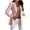 Pink, variant on Fimkaul Women's Blazers Suit Jackets Winter Fall Long Sleeve Casual Tops Solid Single Button Lapel Slim Temperament Open Front Jacket Coat Blue L