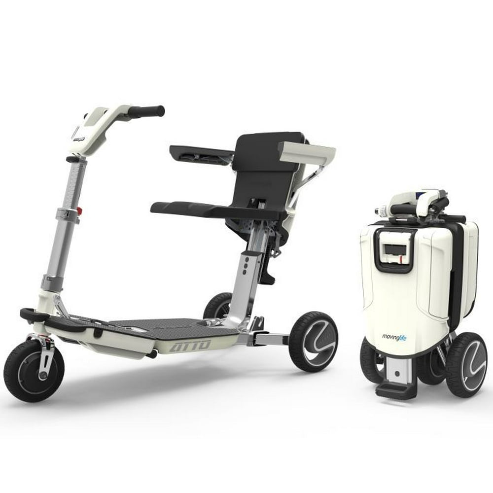ATTO Deluxe FOLDING Lightweight Mobility Scooter New Moving Life FAA