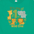 thumbnail image 4 of Inktastic First Birthday Safari Jungle Animals Boys or Girls Baby T-Shirt, 4 of 5