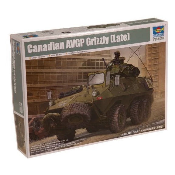 Trumpeter Models Canadian Grizzly 6x6 Armored Personnel Carrier (Late Version) New