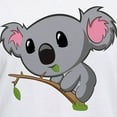 thumbnail image 3 of CafePress - Hungry Koala Women's V Neck T Shirt - Womens Cotton V-Neck T-shirt, 3 of 4