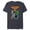Navy Heather, variant on Marvel Avengers Family Matching Trip Super Vacation 2025 - Short Sleeve Blended T-Shirt for Adults - Customized-Yellow