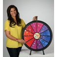 thumbnail image 2 of Tabletop Prize Wheel 12 Slots – Spin The Wheel Game for Carnivals, Trade Shows – Sturdy ABS Plastic and Collapsible Steel Frame (26 Inch Diameter), 2 of 3