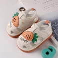 thumbnail image 2 of Odeerbi Babies First Walkers Summer Baby Girls Boys Cute With Voice Carrot Print Soft Bottom Toddler Sandals, 2 of 6