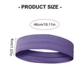 thumbnail image 5 of Yokua Breathable Sports Headbands for Running Gym Yoga Adjustable Nonslip Sweatband, 5 of 19