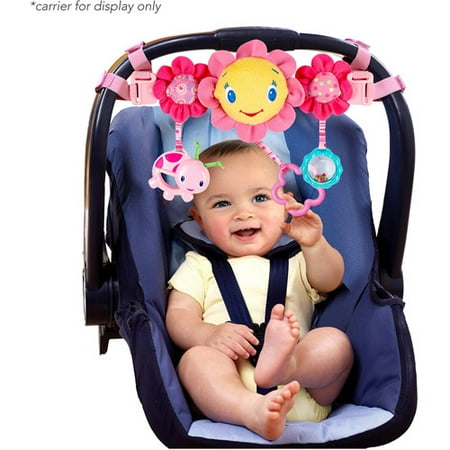 Bright Starts Pretty In Pink Petal Pusher Carrier Toy Bar - Walmart.com Bright Starts Pretty In Pink Petal Pusher Carrier Toy Bar - Walmart.com