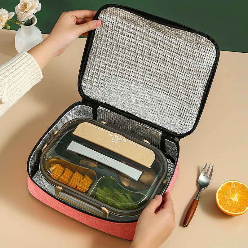 Buy Signoraware Flat Lunch Box (With Bag) Online - Lunch Boxes - Kitchen  and Dining - Kitchen and Dining - Pepperfry Product