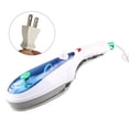 thumbnail image 3 of Toystoory Vaporizador de ropa de mano, cepillo eléctrico para ropa, plancha de vapor, calentamiento rápido, vaporizador de tela de viaje para Electrodomésticos 110V y azul Enchufe de EE. UU., 3 of 6