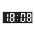 thumbnail image 1 of Reloj despertador de mesa con números grandes y fecha, pantalla LED para sala de estar de residencia de ancianos Blanco, 1 of 7
