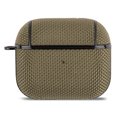 thumbnail image 2 of Estuche para auriculares de nailon a prueba de agua Portátil Little Pro Funda inalámbrica Reemplazo visual para hombres a prueba de golpes para Airpods 3 Marrón claro seitruly EL005100-02, 2 of 2