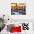 thumbnail image 4 of JRXY  Wall Art Poster Havana Cuba Landscape Wall Art Canvas Poster Art Print Posters And Prints for Living style 16x12in, 4 of 4