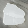 thumbnail image 1 of Yimiti Waterproof Silicone Shoe Cover Recyclable Boot Cover Protector For Outdoor Rainy,White L, 1 of 9
