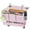 Pink, variant on Bedside Storage Bag Hanging Organizer for Bunk and Hospital
