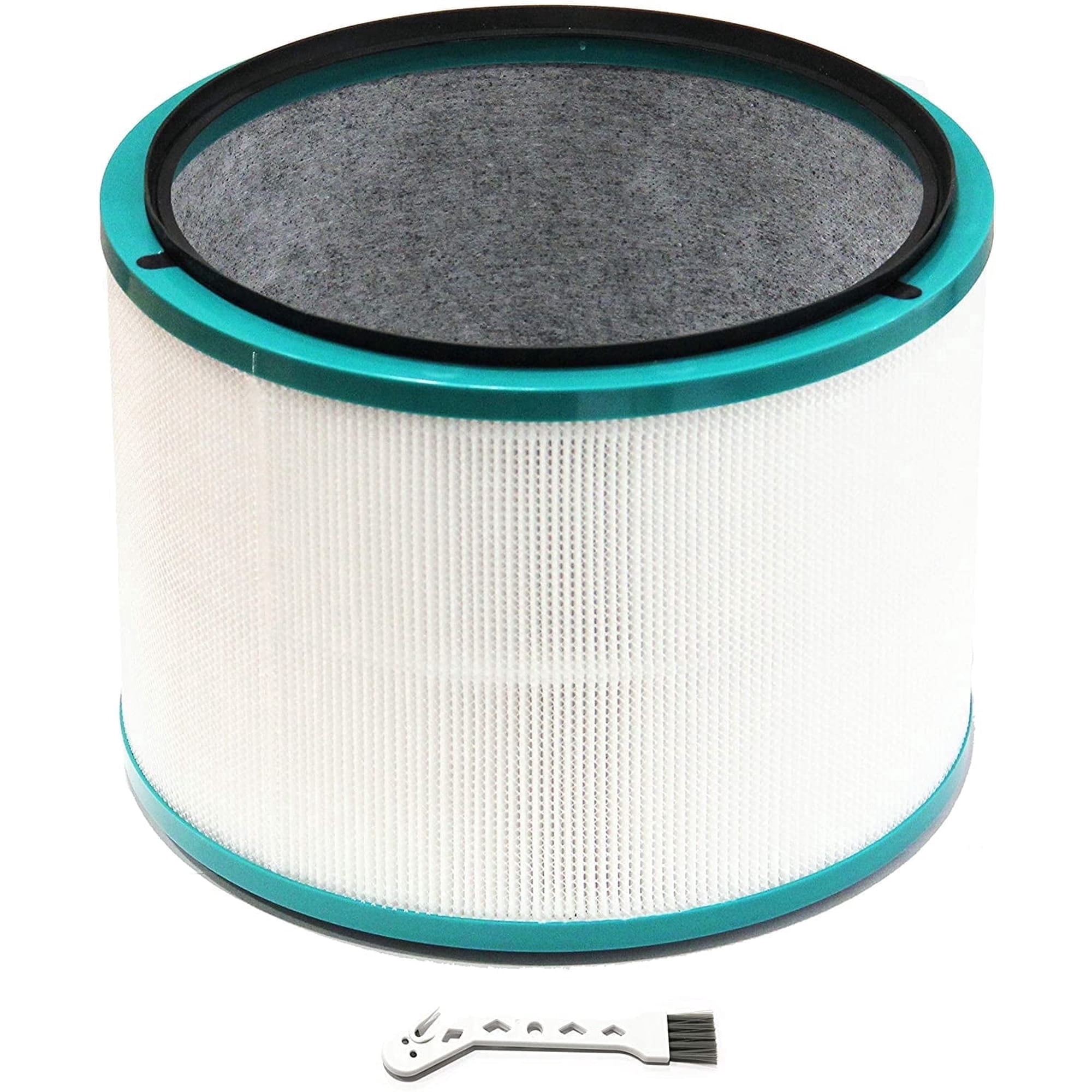 HEPA Filter for Dyson Air Filter Cool Link HEPA Models HP02 HP1 DP01 for Pure Hot + Cool Link & Dyson Pure Cool Link Desk Air Purifiers (1 Filter & Small Brush)