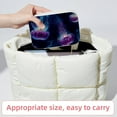 thumbnail image 6 of Jellyfish Velvet Portable Travel Organizer with Removable Compartment – Gift Idea, Jewelry Organizer, Storage Box, and Bracelet Holder, 6 of 7