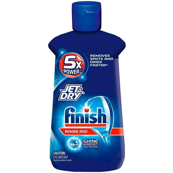 2 Pack - Finish Jet-Dry Rinse Aid, Dishwasher Rinse Agent & Drying Agent 8.45 oz