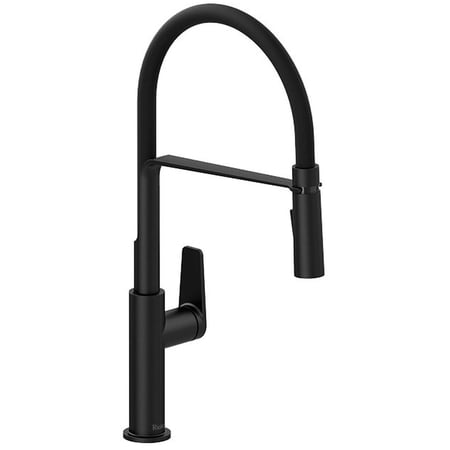 Riobel My101 Mythic 1.8 GPM Single Hole Pre-Rinse Pull Down Kitchen Faucet - Black