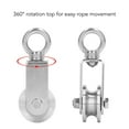 thumbnail image 3 of 360 Degree Rotation Pulley, 2PCS Cable Pulley Wheel Stable And   For Material Handling, 3 of 8