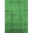 thumbnail image 1 of Ahgly Company Indoor Rectangle Oriental Emerald Green Industrial Area Rugs, 2' x 3', 1 of 4