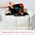 thumbnail image 6 of Thanksgiving Turkey Leaves Velvet Portable Decorative Box with Removable Compartment - Jewelry Stand, Necklace Organizer, and Gift, 6 of 7