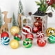 thumbnail image 2 of Bolas de decoración navideña de 5/6/8/10/12 cm, adornos para árbol de Navidad, fiesta de cumpleaños, para niños, suministros para bodas, bolas colgantes de PVC, 2 of 5